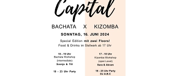 Event organiser of CAPITAL Bachata X Kizomba