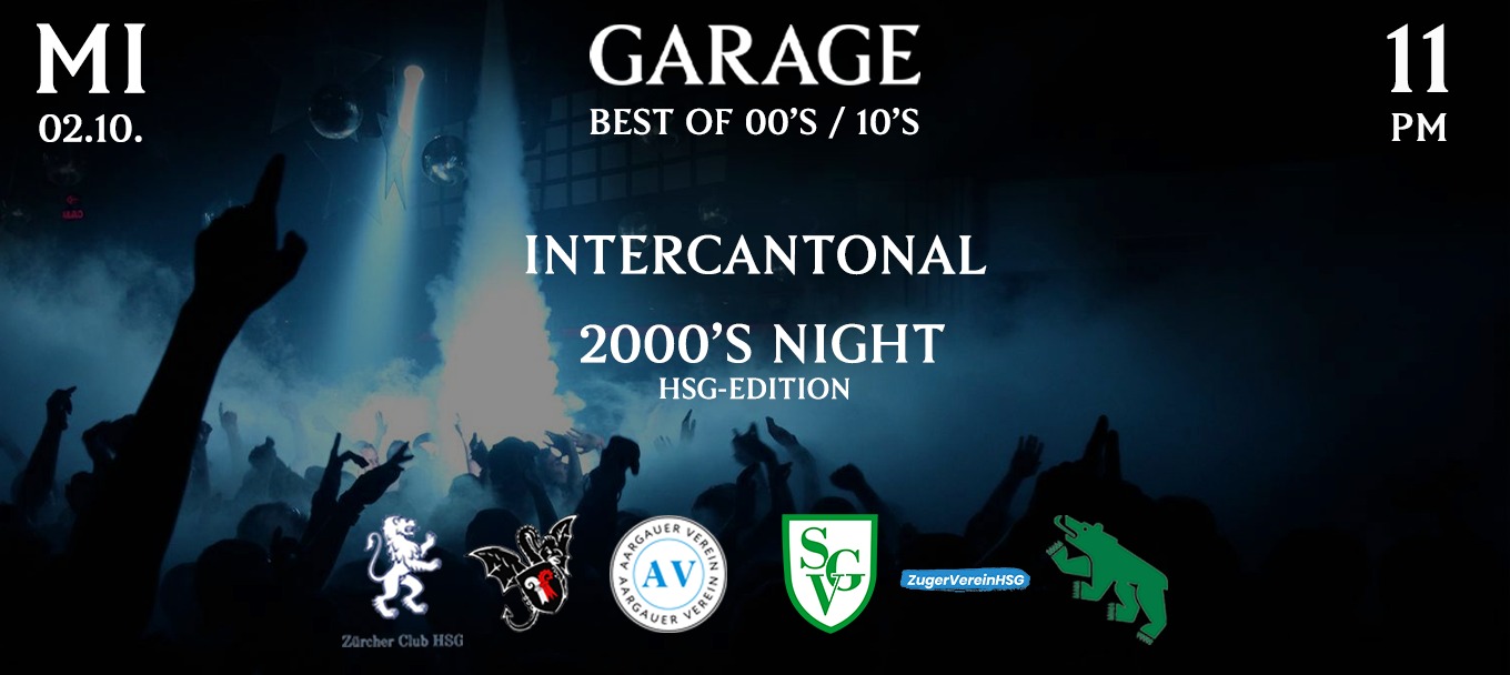 Organisateur de Intercantonal 2000's Night - HSG Edition