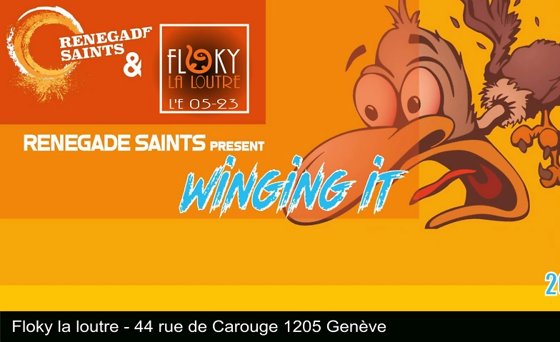 Winging It – Improv Comedy in English feat LHC improv Floky Underground, Rue de Carouge 44, 1205 Genève Billets