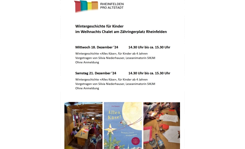 Event-Image for 'Wintergeschichte für Kinder ab 4 Jahren'