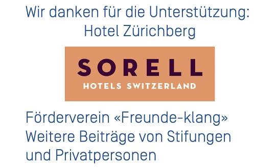 Sponsoring-Logo von «klang Zürichberg» - TASTENTÄNZER - Sorell Hotel Zürichberg Event