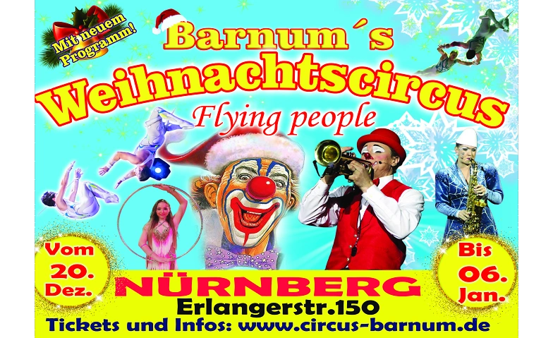 Event-Image for 'Barnums Weihnachtscircus Nürnberg'