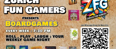 Event-Image for 'ZFG Weekly Boardgame Night- Win 50 CHF-Meet New Friends!'